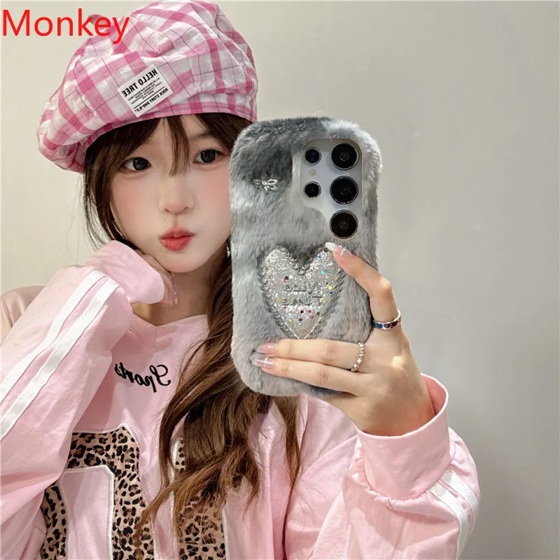 Embroidered Plush Fur Cute Lov - Vivo Y28 review and price