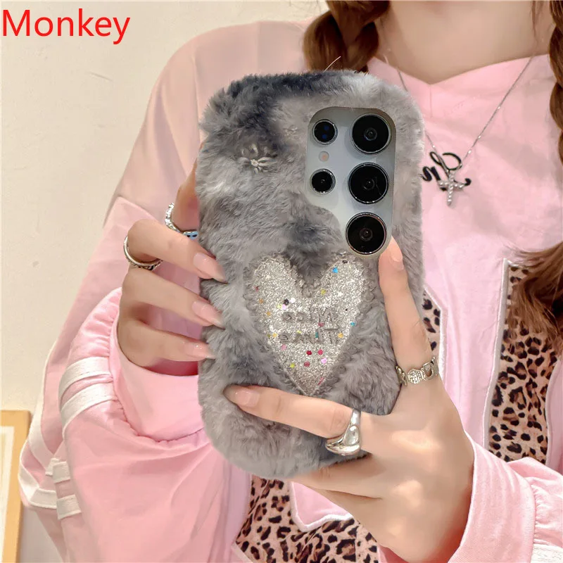 Embroidered Plush Fur Cute Lov - Vivo Y28 review and price