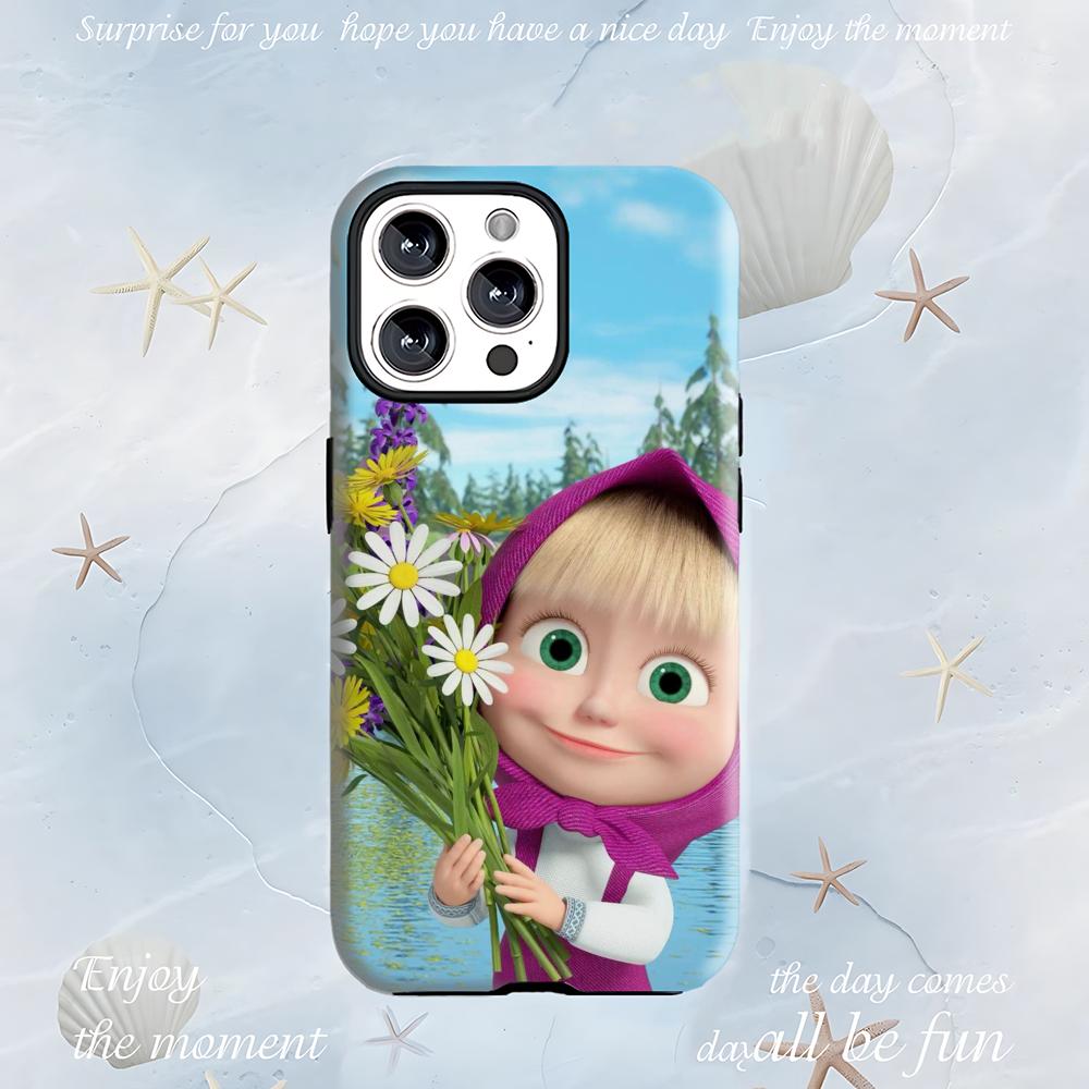 Masha and the Bear Phone Case  - Apple Iphone 15 review and price