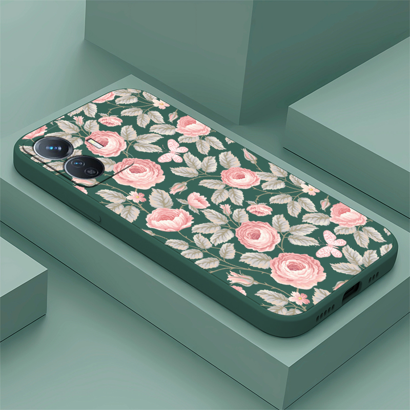 Little Flowers Print Phone Cas - Vivo Y28 review and price
