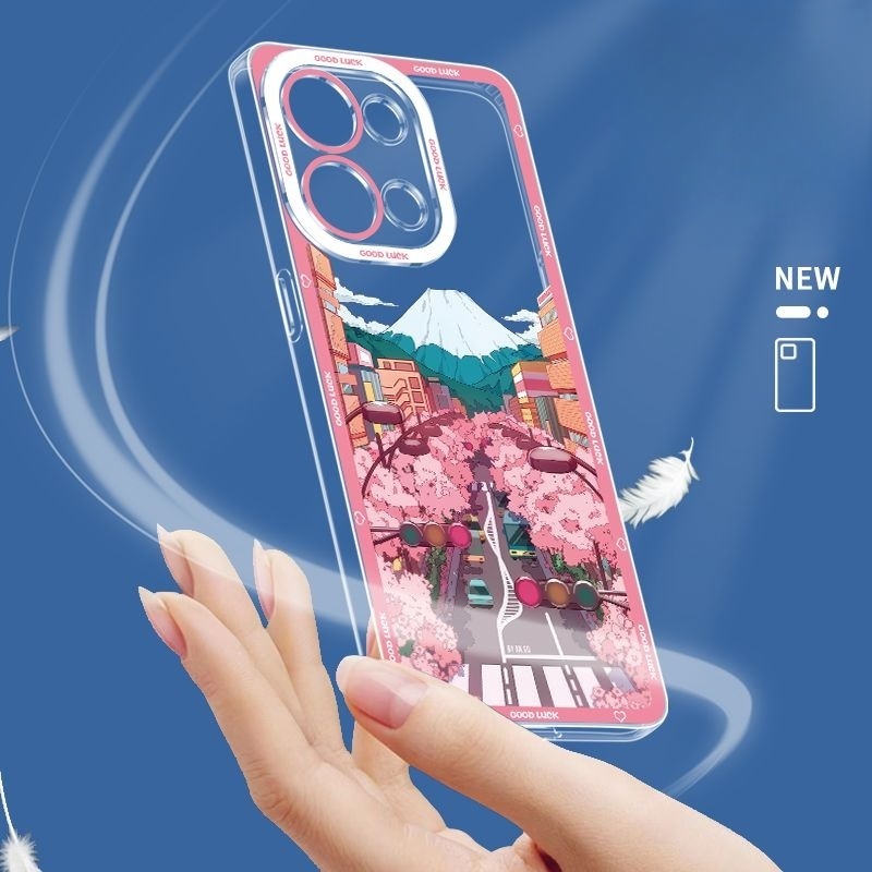 Soft Anime Scenery Sakuragi Ca - Vivo Y28 review and price